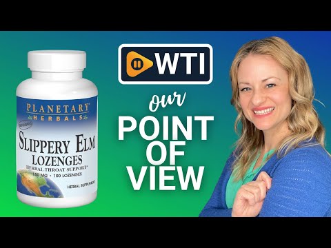 Planetary Herbals Slippery Elm Lozenges - WTI product video review