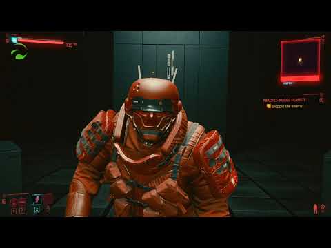 Cyberpunk 2077 Startup and [Walkthrough] First Mission "Practice Makes Perfect" (2/2)
