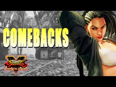 Street Fighter V (PC) #19 - Casual Match: Laura - Compilação No Ranking Ouro #09 - Só Comebacks