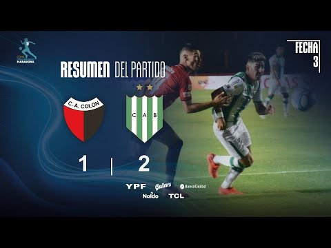 Copa Diego Maradona | Fases | Fecha 3 | resumen de Colón - Banfield