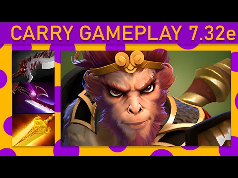 🌟25+ Kills! Monkey King Carry Gameplay - Dota 2 Top MMR