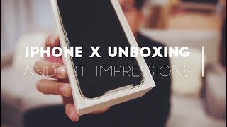 iPhone X Unboxing + First Impressions!