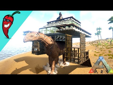 Humpback Paracer Base Upgrade   -  Ark: The Island Gameplay Ep34