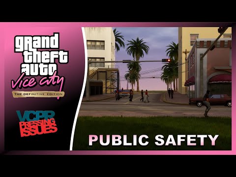 GTA Vice City: Definitive Edition | VCPR : PRESSING ISSUES | Public Safety!