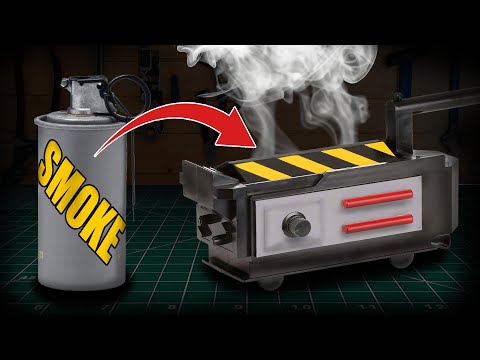 Make Your Ghost Trap Smoke! - Using the Ghostbusters Spirit Halloween Trap!