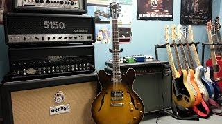 Video thumbnail for Bare Knuckle 10th Anniversary Pickups - Gibson ES-335 by littleredguitars2