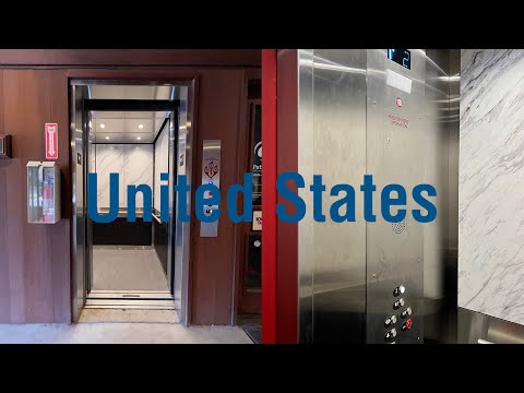 Out Of Place! United States Square Button Hydraulic Elevator - 1000 S Eliseo Dr - Greenbrae, CA