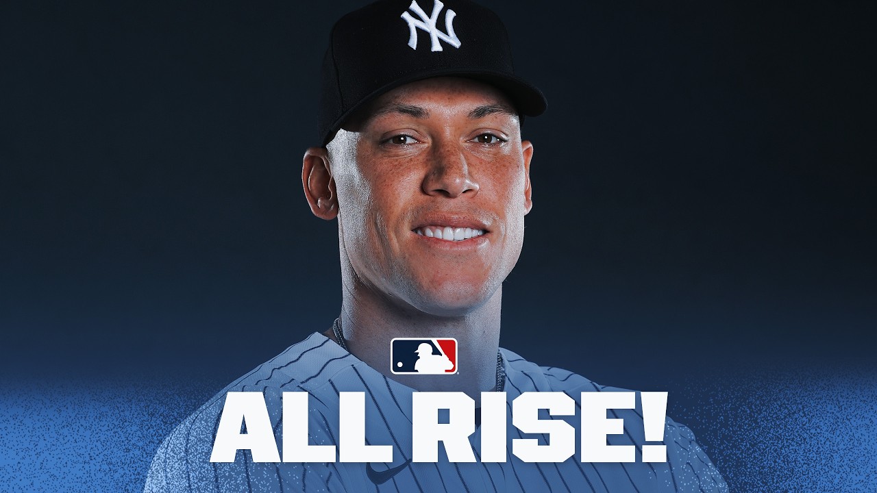 ALL RISE! Yankees captain Aaron Judge goes yard in Spring Training! | MLB Highlights