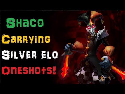 Shaco in Silver [League of Legends] Full Gameplay - Infernal Shaco