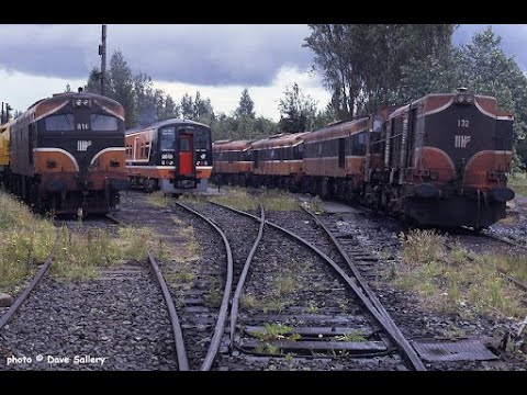 Irish Rail Film of Inchicore Works in 1989