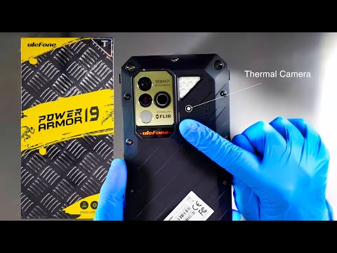 Ulefone Power Armor 19T Can It Withstand The Test? - Review Unboxing ASMR -  FLIR Thermal camera