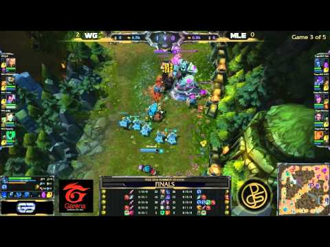 PGS 2014 Summer Season - Finals WG vs MLE Game 3