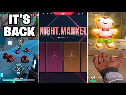 Night Market Returns & Snowball Fight is LIVE! | VALORANT