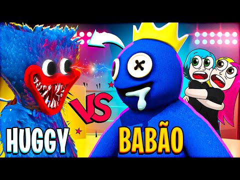 BIG BLUE vs HUGGY WUGGY! 𝗘𝗣𝗜𝗖 𝗕𝗔𝗧𝗧𝗟𝗘 IN ROBLOX Morphs BACKROOMS - EP 15 ( Alec GO! )