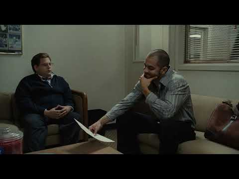 Moneyball/Best scene/Jonah Hill/Peter Brand/Adrian Bellani/Carlos Peña