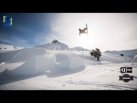 Hot Laps at the Snowpark Schöneben - Snowboard - 28/01/2015