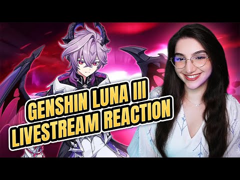 DURIN, ALICE AND MONDSTADT CHARACTERS BUFF??! - Genshin Impact Luna 3 Livestream Reaction