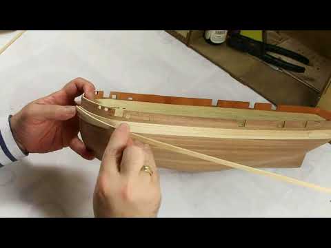 23- Colocación de los cintones. HMS Terror - Modelismo Naval