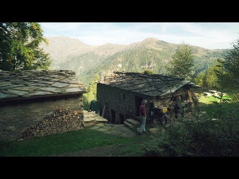 #85 Pointing downstairs walls, Setting up Masonry stove