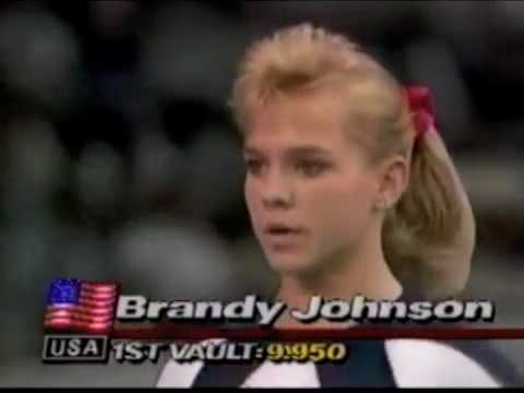 Brandy Johnson - 1989 World Championships EF - Vault