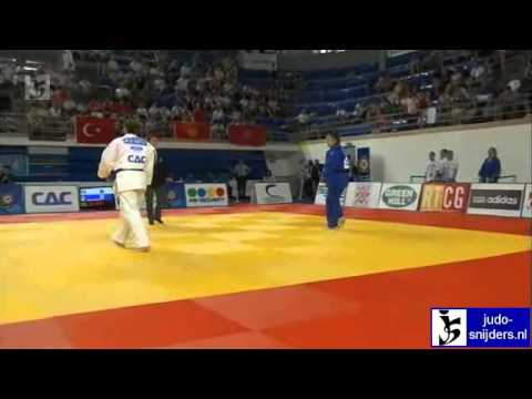 Judo 2012 European Championship Cadets Bar: Karpati (HUN) - Luri Meret (ITA) [+70kg] bronze