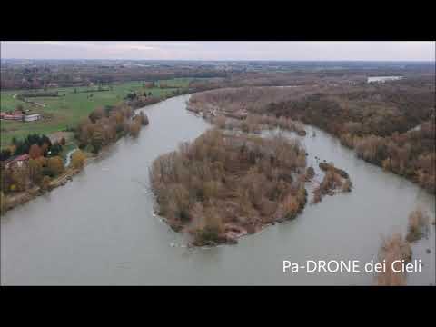 Ticino in piena a Cuggiono