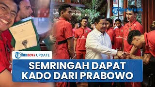Senyum Semringah Pemain Timnas Indonesia Seusai Dapat Kado Jam Tangan Mewah dari Prabowo