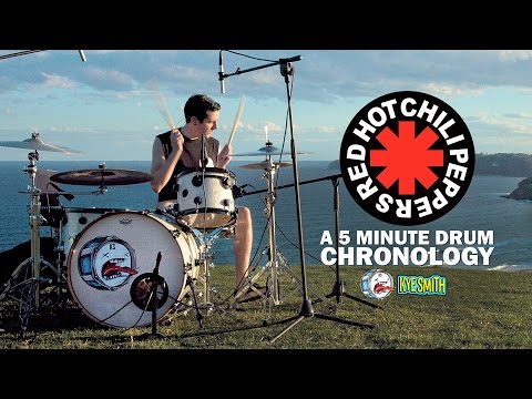Red Hot Chili Peppers: A 5 Minute Drum Chronology - Kye Smith [4K]