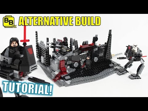 LEGO STAR WARS 75179 ALTERNATIVE BUILD KYLO REN'S FORTRESS Video