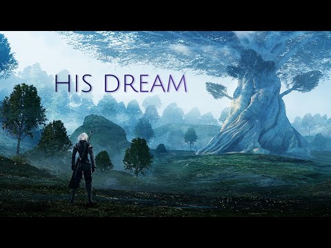 His Dream (The Forest of Myth) + Rain and Thunder mix | NieR OST | 1 hour version