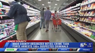Updated total of arrests from Knox County, TN Crime Task Force