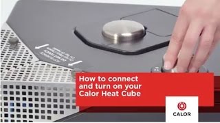 How To: Connect & Turn On the New Calor Heat Cube Portable Heater