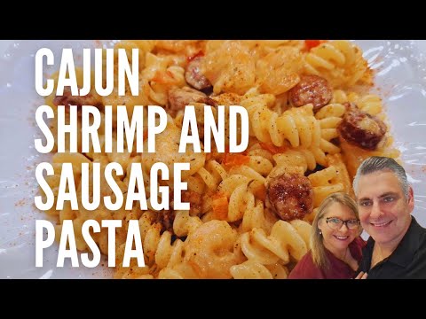 Creamy Cajun Shrimp and Sausage Pasta Recipe with Homemade Seasoning
