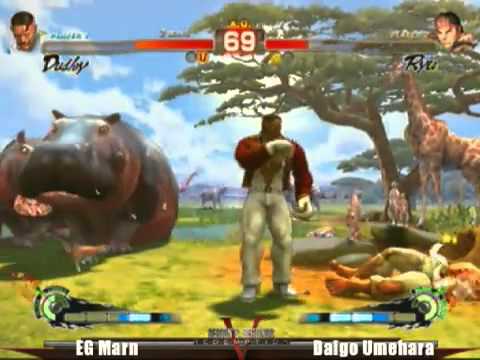 Daigo Umehara VS EG Marn SSF4