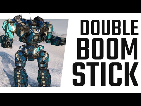 Double Boom Stick - Warhammer IIC LB20 Build - Mechwarrior Online The Daily Dose #849