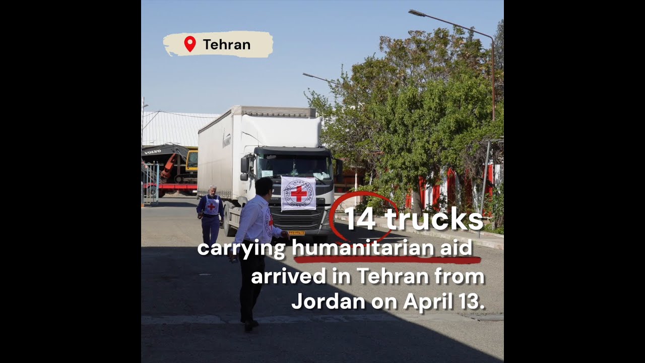 Our humanitarian aid to Iran