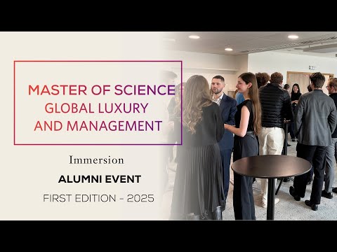 [PROGRAMME] Meet the MSc Global Luxury & Management alumni | SKEMA