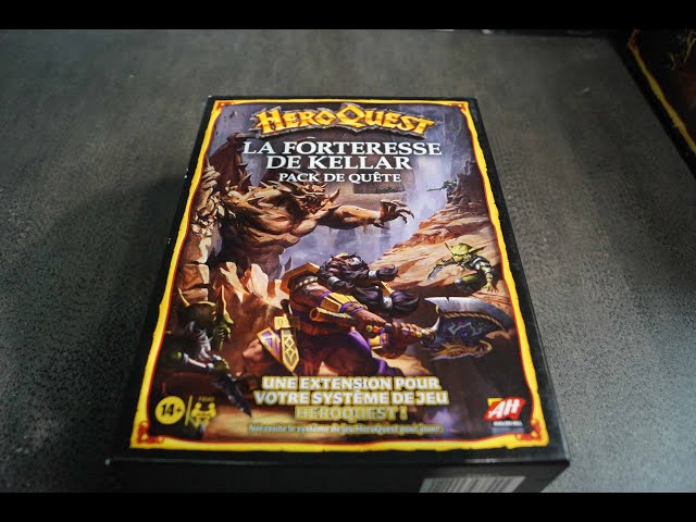Vídeo relacionado con Hasbro HEROQUEST - Extensión: La Forteresse de kellar (FR)