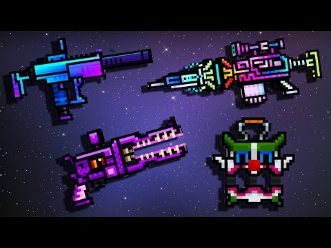 Weapons with Skins #4 - Pixel Gun 3D Gameplay