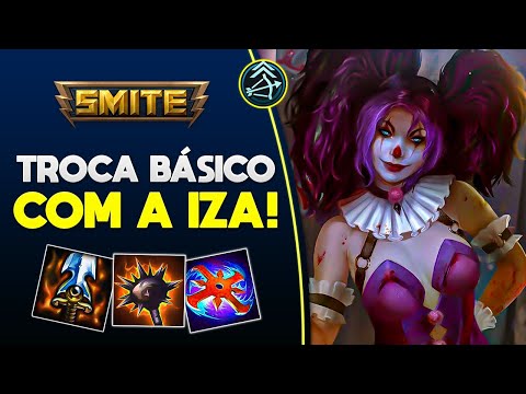 Quem vai troca BÁSICO com a IZA? IZANAMI ADC - ⚡ Smite BR Conquista