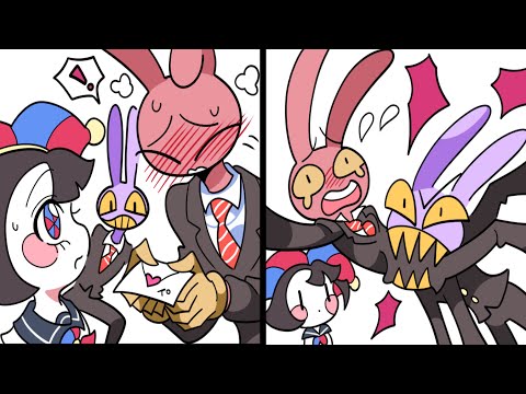 The Love Triangle 😳 | AMAZING DIGITAL CIRCUS COMIC | TADC