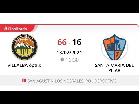 Infantil masc B. VILLALBA Opti.K - SANTA MARÍA DEL PILAR