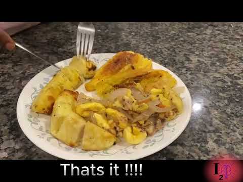 Jamaican Salted Cod, Ackee, and Roast Breadfruit Recipe | Delicious Caribbean Dish