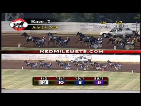Red Mile Racetrack Race 2 7-24-16