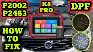 DPF P2002 P2463 Limp Mode | Power Loss | Engine Warning Light | How To Fix - Kingbolen K8 PRO