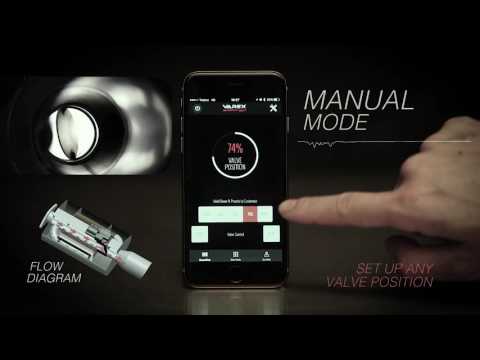 "The Most Precise Exhaust Valve Control" XFORCE VAREX Smart Box Manual Mode