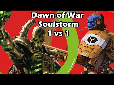 Dawn of War Soulstorm: 1 vs 1 Necrons vs The Tau Empire