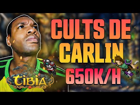 Hunt Para Knight Lv 80+ Cults de CARLIN. EXP SEM PROFIT MUHAHA