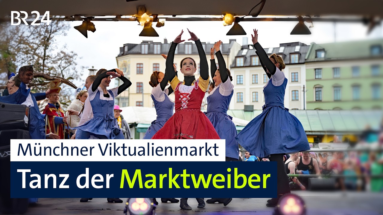 Münchner Viktualienmarkt: Tanz der Marktweiber | BR24