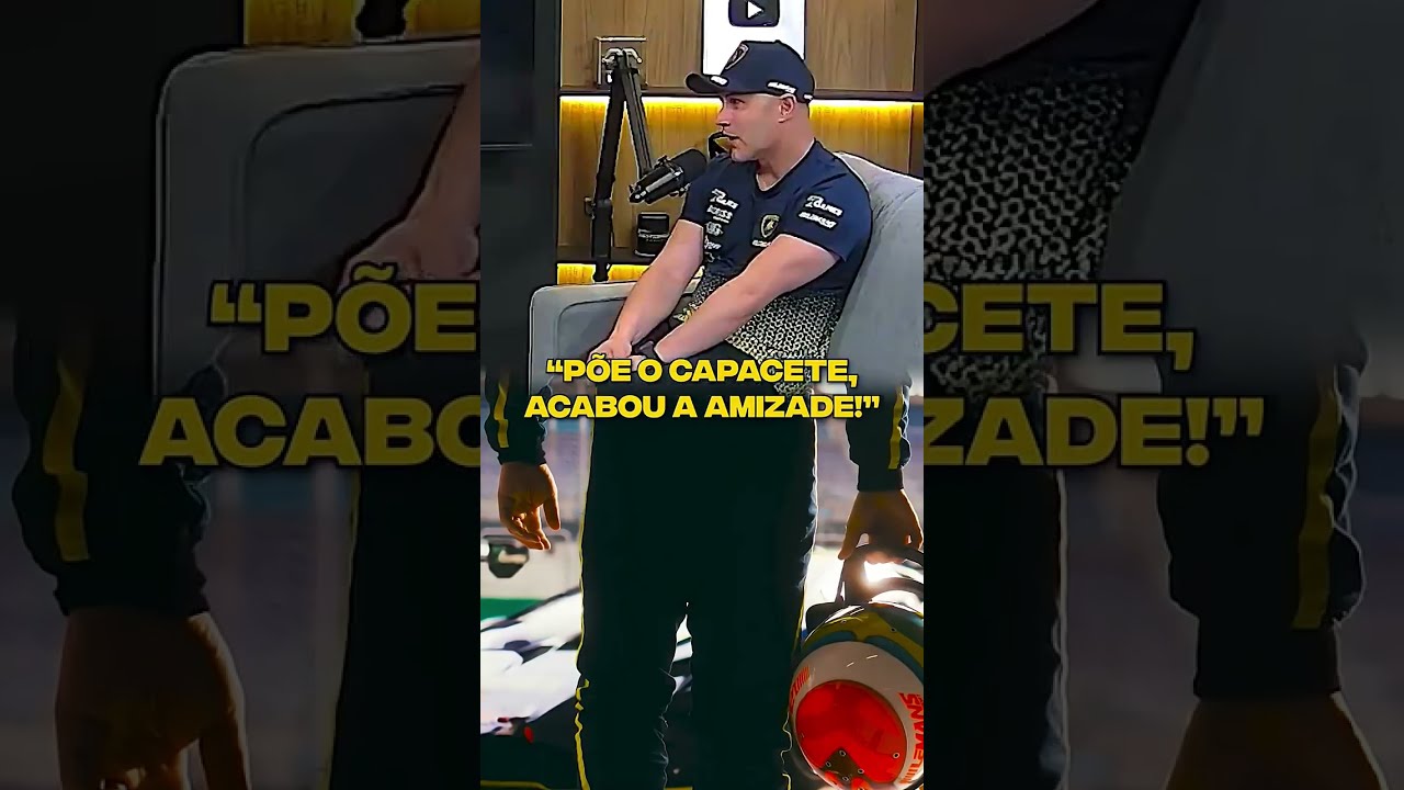 “Põe o capacete, acabou a amizade!”